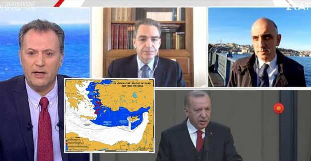 Türkiye'yi hedef gösteren Yunan televizyonunda büyük kepazelik - Resim: 0