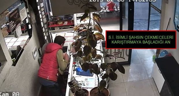 Gaziantep'te kuyumcudan 10 bin TL çalan şüpheli yakalandı - Resim: 0
