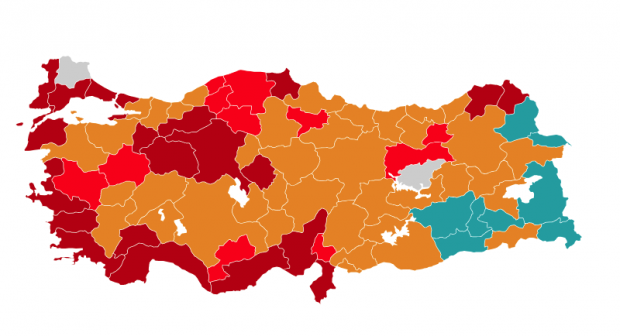 Seçim sonrası haritanın rengi değişti - Resim: 1