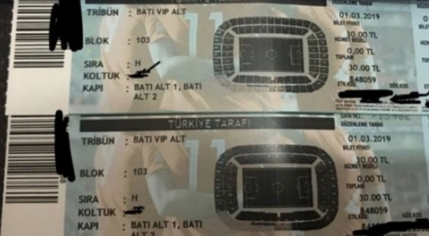 Milli maç biletleri karaborsaya düştü - Resim: 0