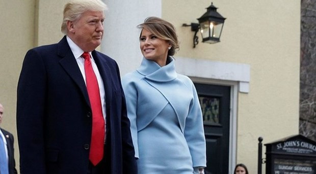 Melanie Trump'ın mavi elbisesinin sırrı ortaya çıktı - Resim: 3