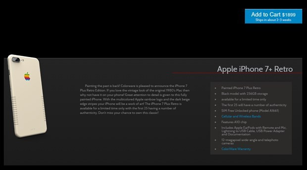  iPhone 7 Plus Retro Edition 'a bakın! Özellikleri neler  - Resim: 3
