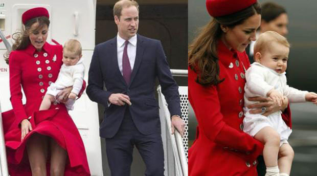 Prenses Kate yine rüzgara yenik düştü - Resim: 1