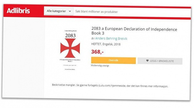 Norveç'te katliam yapmıştı! Breivik'in ırkçı manifestosu internette satılıyor - Resim: 2