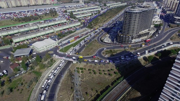 İstanbul'da trafik kabusu havadan böyle görüntülendi - Resim: 3
