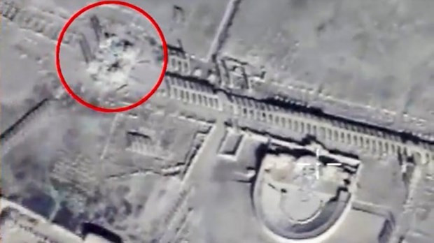 Palmira'nın son görüntüleri yayınlandı! Antik kentten geriye bunlar kaldı - Resim: 2