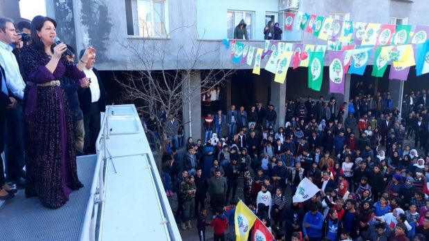 HDP Eş Genel Başkanı Pervin Buldan Erzurum'da konuştu - Resim: 0