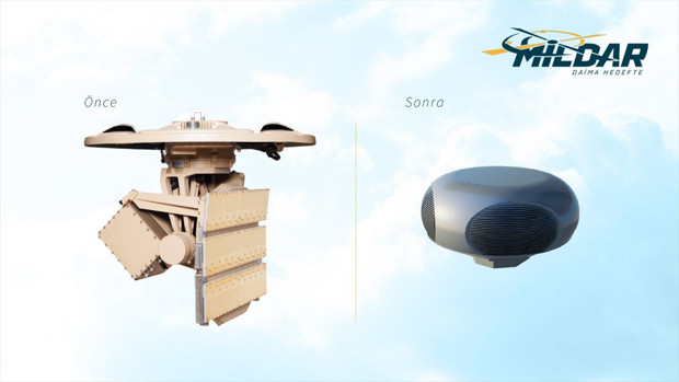 Milli atış kontrol radarı 'Helikopter MİLDAR' görücüye çıktı - Resim: 0