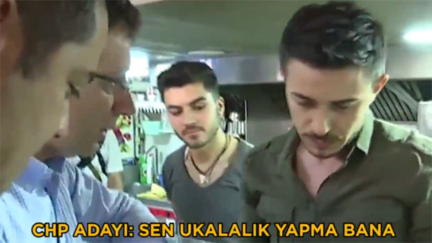 İmamoğlu o gence tokat mı attı? İşte o görüntüler - Resim: 0