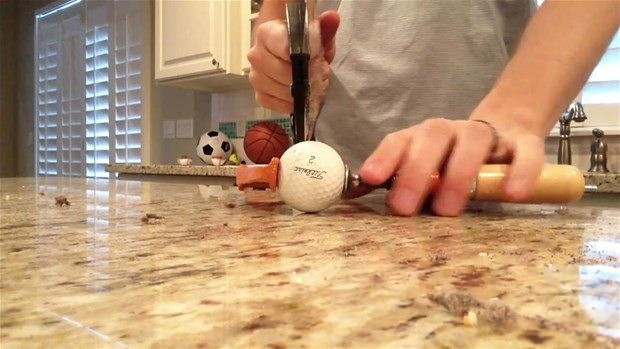 Golf topunun içinden bakın ne çıktı! - Resim: 4