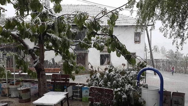 Mayıs ayında kar sürprizi - Resim: 1