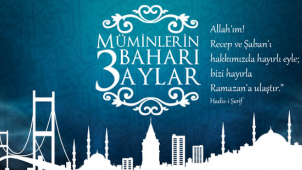 3 aylar kutlama mesajları  resimli kısa ve öz Recep ayı hadisleri - Resim: 2