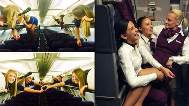 Siz indikten sonra uçakta yaptıklarına bakın - Resim: 1