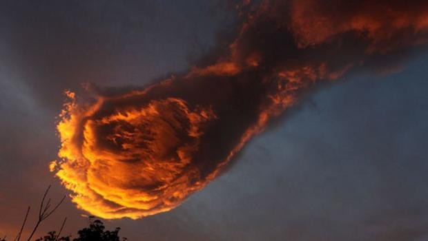 Gökyüzünde bir anda bu görüntü belirdi ve... - Resim: 4