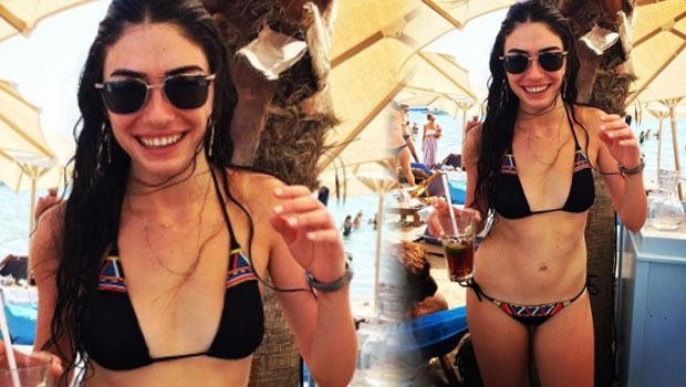 Hazar Ergüçlü'nün çok konuşulacak tatil pozları! - Resim: 1