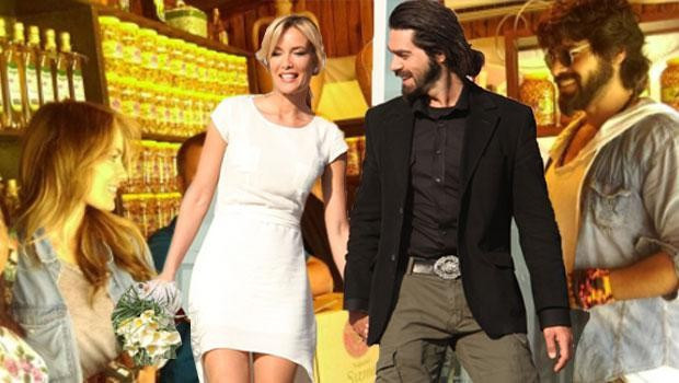 Gamze Özçelik ve Uğur Pektaş yıllar sonra fena yakalandı - Resim: 1