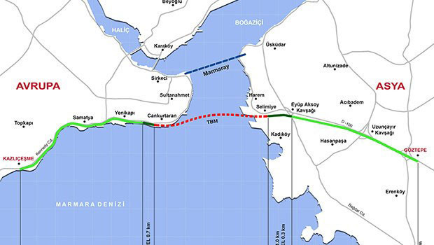 Avrasya Tüneli ile 3 saatlik yol 15 dakikaya inecek  - Resim: 3