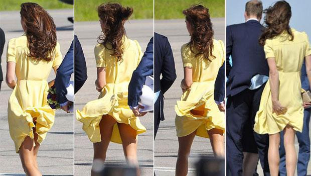 Kate Middleton yine rüzgarın azizliğine uğradı - Resim: 3