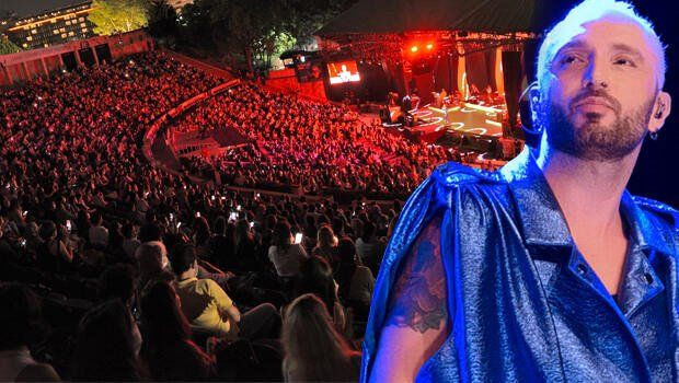 Mabel Matiz'in Harbiye konserinde istenmeyen görüntüler herkesi tehlikeye attılar - Resim: 2