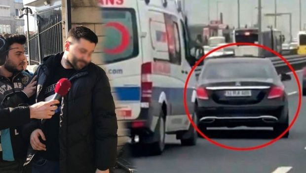 Emniyet'ten ambulansa yol vermeyen maganda için açıklama - Resim: 0
