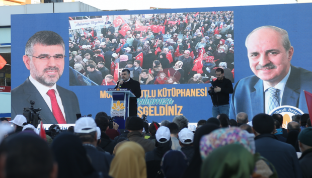 Mustafa Kutlu Kütüphanesi Sultanbeyli ilçesinde Açıldı - Resim: 1