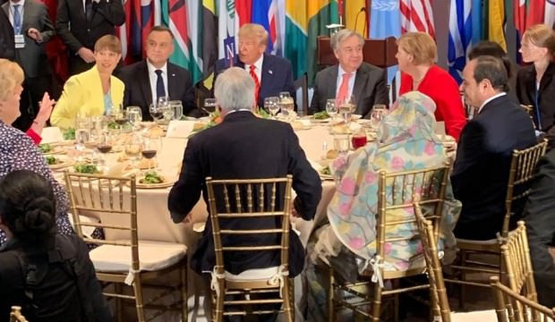 Cumhurbaşkanı Erdoğan ile Trump yemekte buluştu - Resim: 0