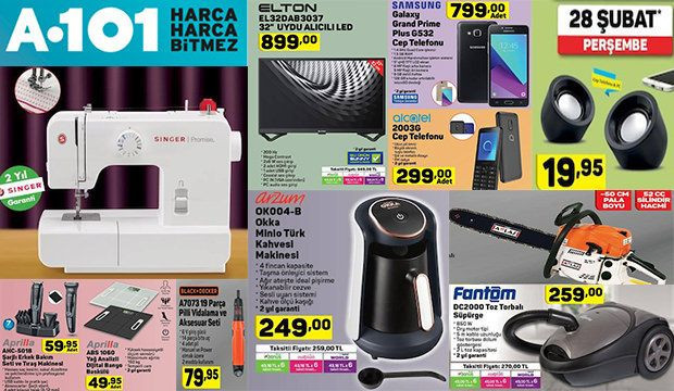 A101 23 Şubat 1 Mart aktüel ve indirimli ürünler kataloğu! Ay sonu büyük indirim fırsatı - Resim: 1