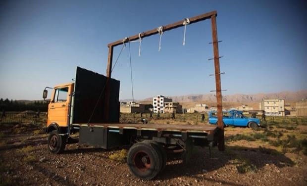 İran'da kamyon kasasında idam - Resim: 4