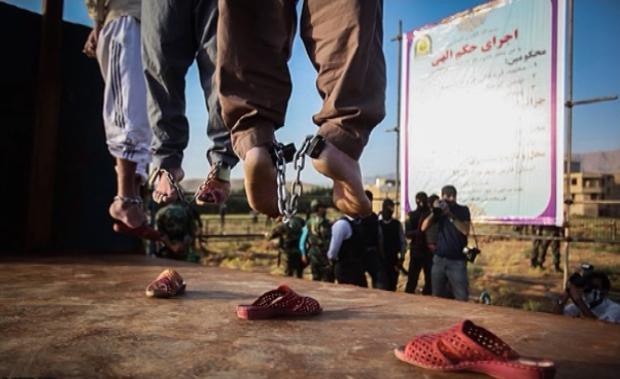 İran'da kamyon kasasında idam - Resim: 2