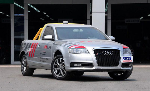 Dünyada tek Audi A6L pick-up - Resim: 1