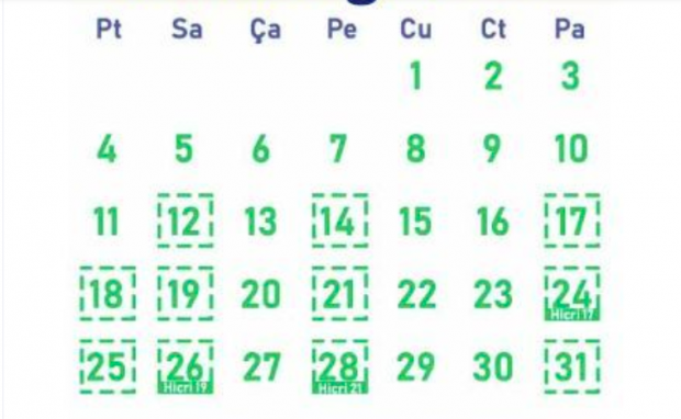 Hacamat günleri 2019 Mart ayında hangi günler yaptırılır? - Resim: 0