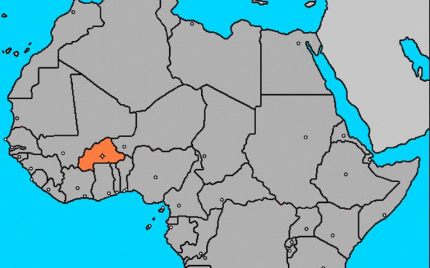 Burkino Faso nerede hangi kıtada Afrika haritası - Resim: 0