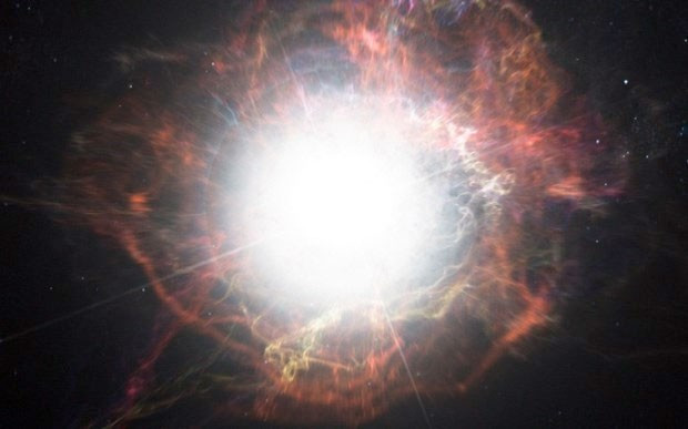 Yıldızın ölümü ilk defa görüntülendi - Resim: 4