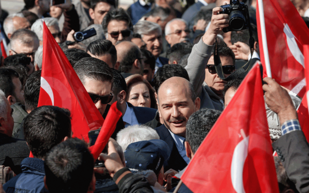 İçişleri Bakanı Süleyman Soylu İzmir'de konuştu Millet İttifakı'na yüklendi - Resim: 1