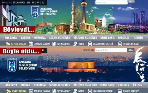 Mansur Yavaş'tan bomba değişiklik! Başkent'in kapak sayfasına bakın kimi koydurttu - Resim: 0