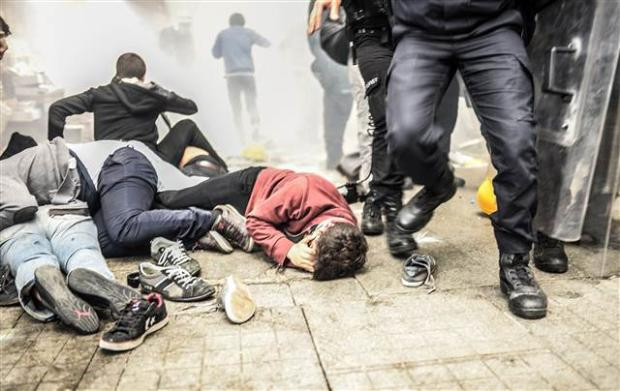 Taksim'de son durum! Dünya Gezi'yi böyle gördü - Resim: 1