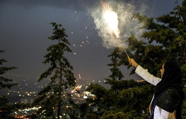 Nevruz Bayramı öncesi son çarşambayı kutladılar - Resim: 1