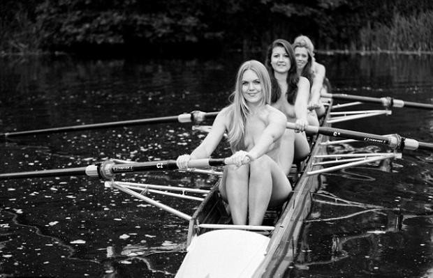 Kürekçi kızlardan cüretkar takvim - Resim: 1