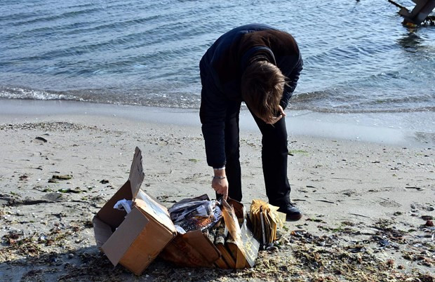 Bu kez karaya vuran balık değil bakın ne - Resim: 4