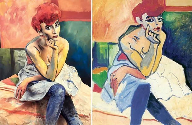 Makyajla ünlü portrelerin inanılmaz taklidi! - Resim: 3