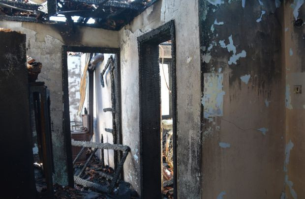 Sinop'ta korkutan yangın! İki ev kullanılamaz halde - Resim: 0