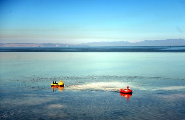 Dev göl kurudu tuz gölüne dönüştü - Resim: 2