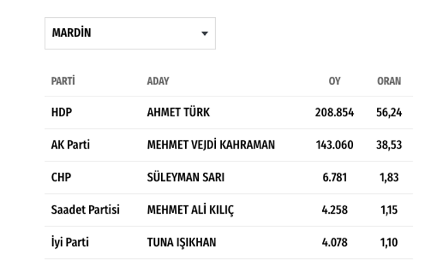 AK Parti'den Mardin Büyükşehir Belediye Başkanlığı için YSK'ya başvuru - Resim: 1