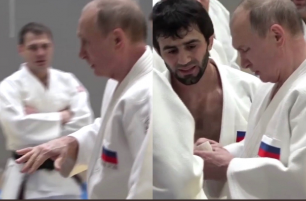 Rus lider Putin'in judo için mindere çıktı yaralandı - Resim: 0