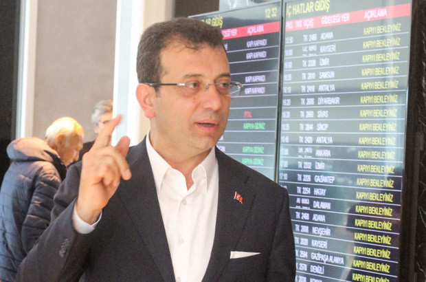 Ekrem İmamoğlu tarifeli uçağa atlayıp gitti duyan gelince izdiham oldu - Resim: 2