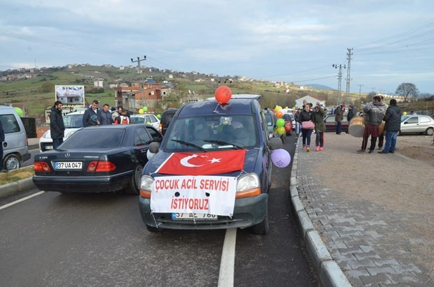 Sinop'ta bin araçlık eylem konvoyu - Resim: 3