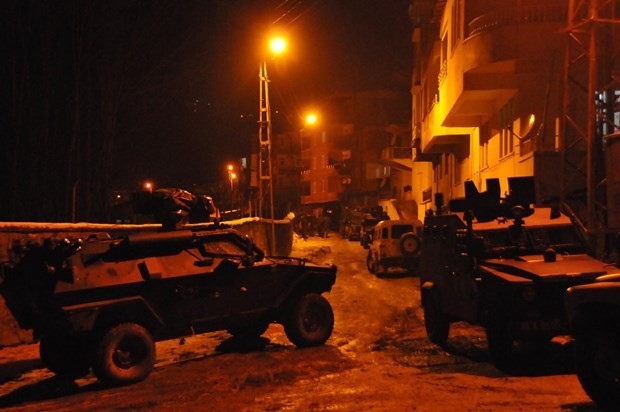 20 zırhlı araçla operasyon - Resim: 1