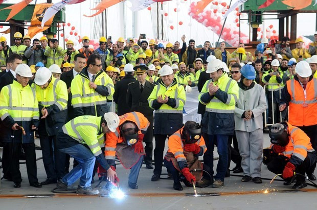 Yavuz Sultan Selim Köprüsü'nde tarihi anlar - Resim: 4