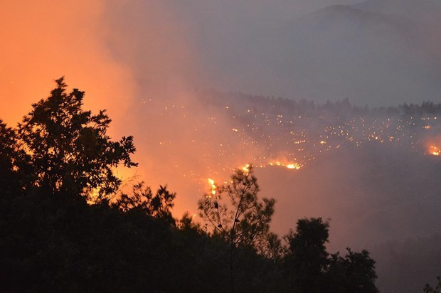 İzmir'de felaket 35 saattir yangın devam ediyor dehşet görüntüler - Resim: 4