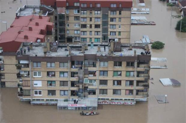 Bosna'da sel felaketi - Resim: 4